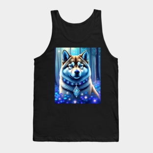 Glowing Shiba Tank Top